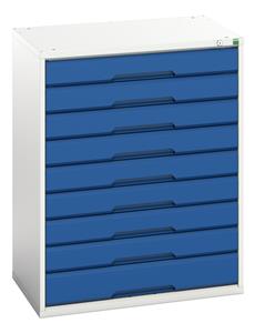 Verso 800Wx550Dx1000H 9 Drawer Cabinet 16925157.**